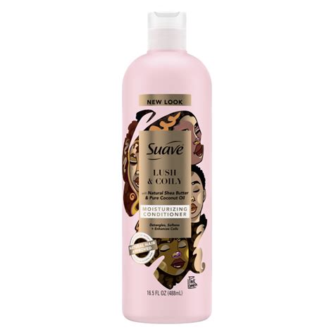 suave lush and coily conditioner.